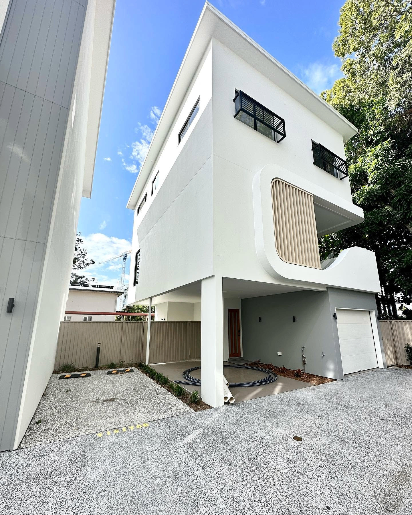 Freshly painted luxury interior home on the Gold Coast